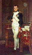 Jacques-Louis  David Napoleon in his Study oil painting